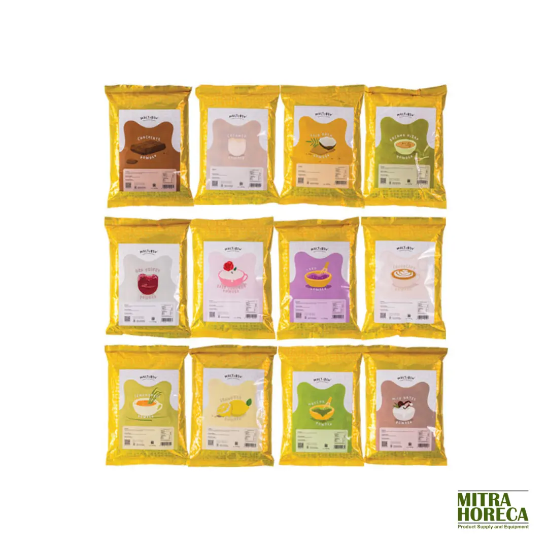 Multibev powder chocolate taro Red velvet palm sugar creamer whipped cream 1kg 1000gr