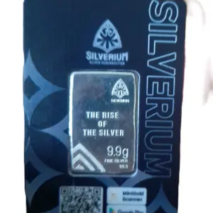 asli murni logam mulia Perak 9,9Gram Fine Silver 999 – Sertifikasi Resmi, Bisa Buyback Harga Terbaik
