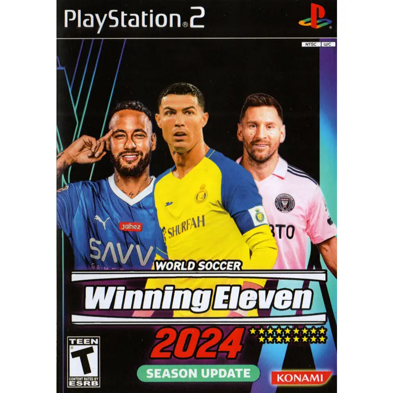 Kaset Game PS2 Winning Eleven 2024 CD/DVD 0