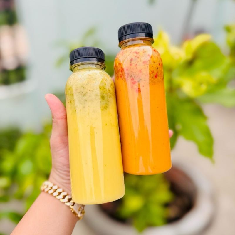 Combo 2 chai muối chấm hải sản phiên bản chai mới (460gr)