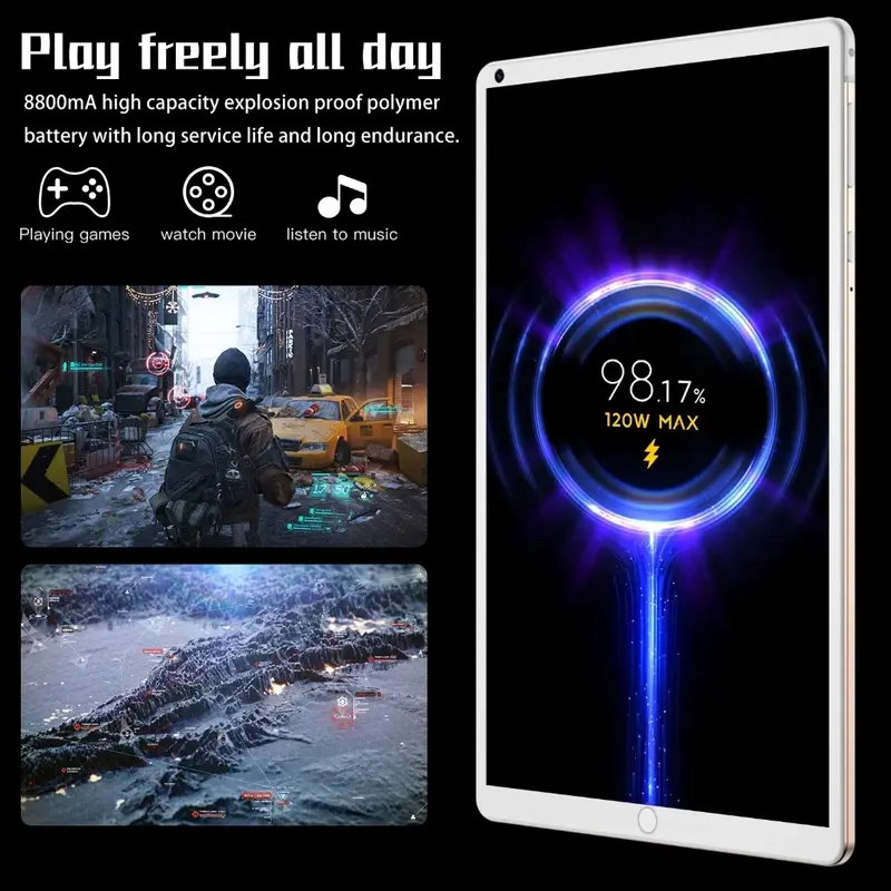 Limited time offer for free keyboard holster 2024 S16 10.1" Tablet [12GB+512GB] | Pengalaman Pro Layaknya PC | 120Hz OLED Real Color FullView Display | Ultra-tipi 4