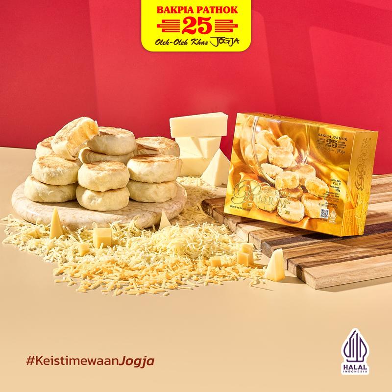 Bakpia Pathok 25 Premium Keju | Oleh-Oleh Khas Jogja - Shop | Tokopedia