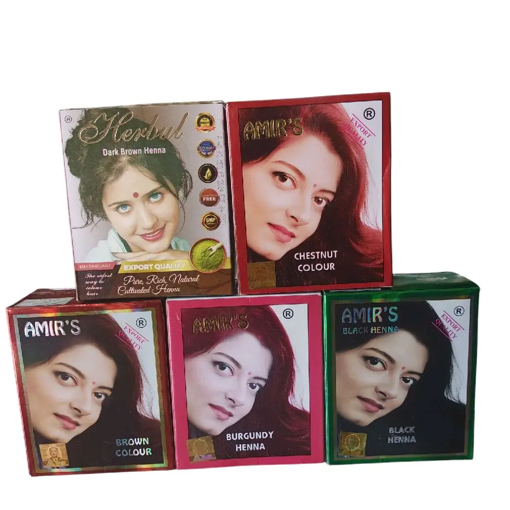 Henna Hair Color -6 sachet in 1 box - TikTok Shop Philippines