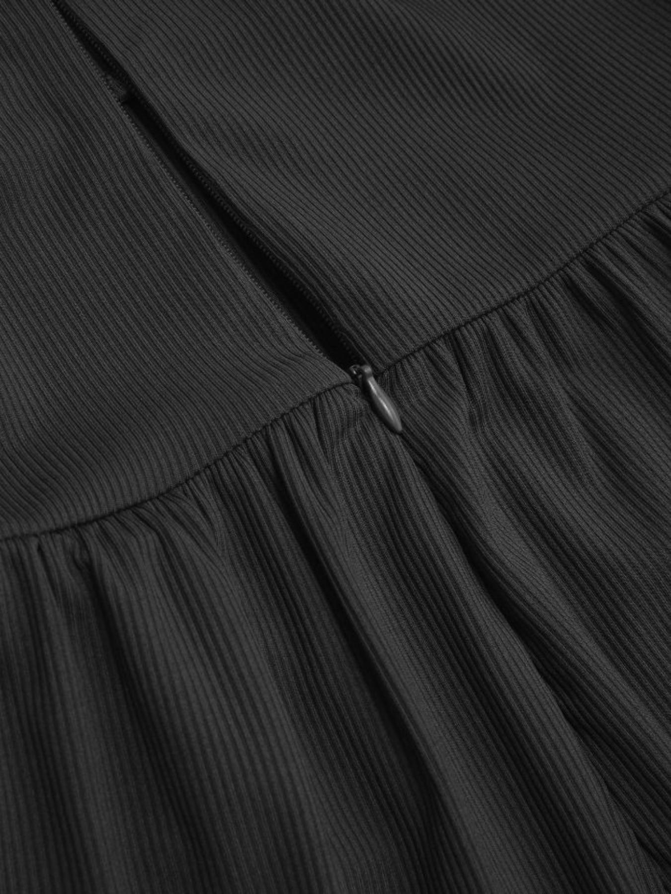 Women's Solid Plicated Ribbed Wide Leg Cami Jumpsuit, Summer Outfits 2024, Casual Sleeveless Spaghetti Strap High Waist Jumpsuit for Daily Wear