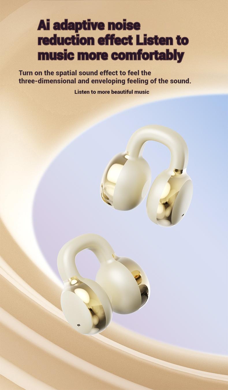 Product Introduction of X31 TWS Ear Earring Wireless Bluetooth headset 5.4 headphones Bone Conduction Earphone Headset TWS Sport Earbuds 29