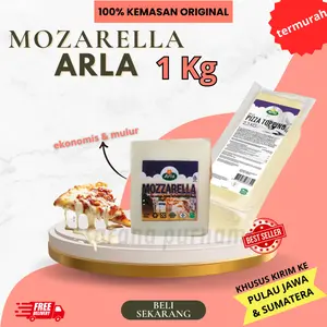 Keju Mozarella Arla 1 kg (Halal) Cheese Mozarella