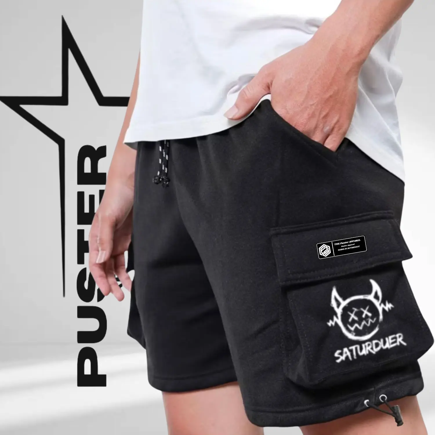 Celana Cargo Pendek EST 2022 / Shortpant Cargo Fleece Banyak Motif Cargo Shortpant Viral Kantong Samping Pria Santai Katun Hitam Wanita Surfing Distro Casual