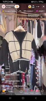 Product Review of New Rajut & Cardigan Wanita Premium No Brand Atasan Outer Tebal Baju Motif Sweater from A**a 1