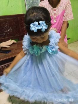 Product Review of Dress Perempuan Anak Rempel Bunga Model Terbaru from M**a m**a 0