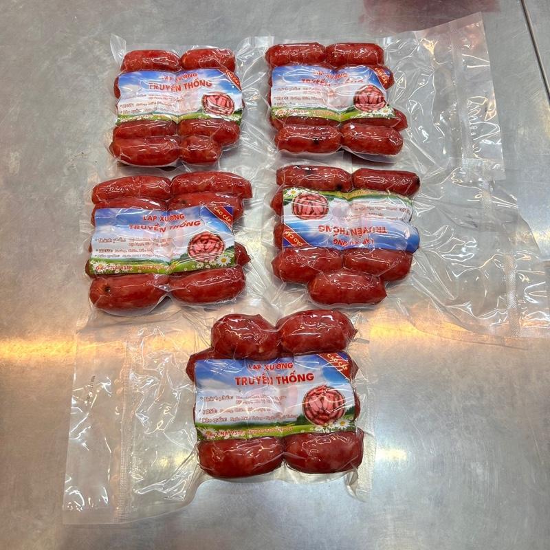 [ KHÔNG KÈM QUÀ ] 2KG500g LẠP XƯỞNG TƯƠI  TRUYỀN THỐNG 80% nạc + Đặc sản Cai Lậy ( Tiền Giang) VỊ MẶN NGỌT   Sấy khô dẻo , đóng gói hút chân không túi 500g 2,5kg 5 túi vị mặn ngọt