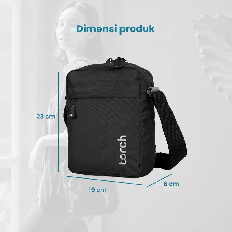 TORCH Namchon 4 Liter Tas Selempang Pria Wanita Ringan Anti Air - Travel Pouch Waterproof 4