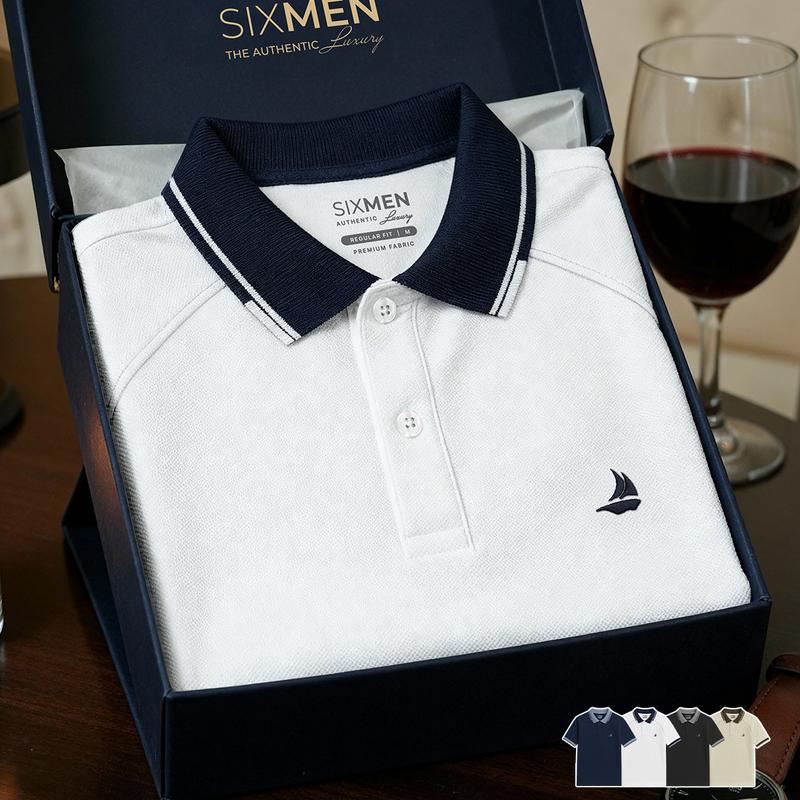  Áo Polo Nam SIXMEN Polo Haven Cổ Bẻ Tay Ngắn Vải Cá Sấu FeelMax Premium Cao Cấp Không Nhăn Co Giãn Thoáng Mát 