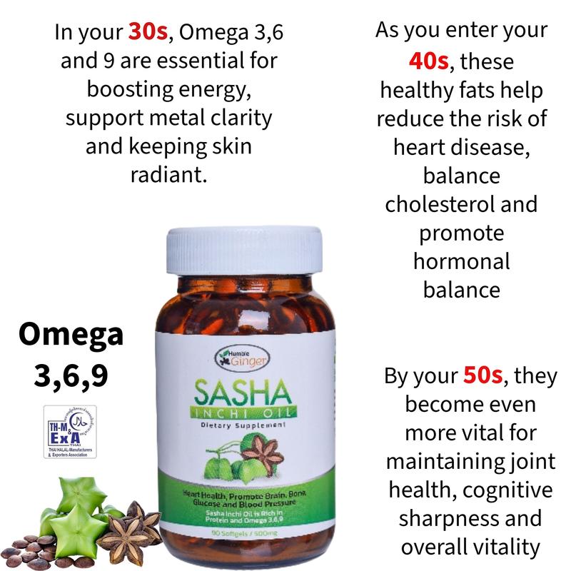 Product Introduction of Humble Ginger: Sasha/sacha Inchi Oil/Omega 3,6,9/Heart Health/Brain and Bone/Hair and Skin/Halal Dietary Supplement Seed Oi Healthcare Edible, Cholesterol, HDL omega3 4