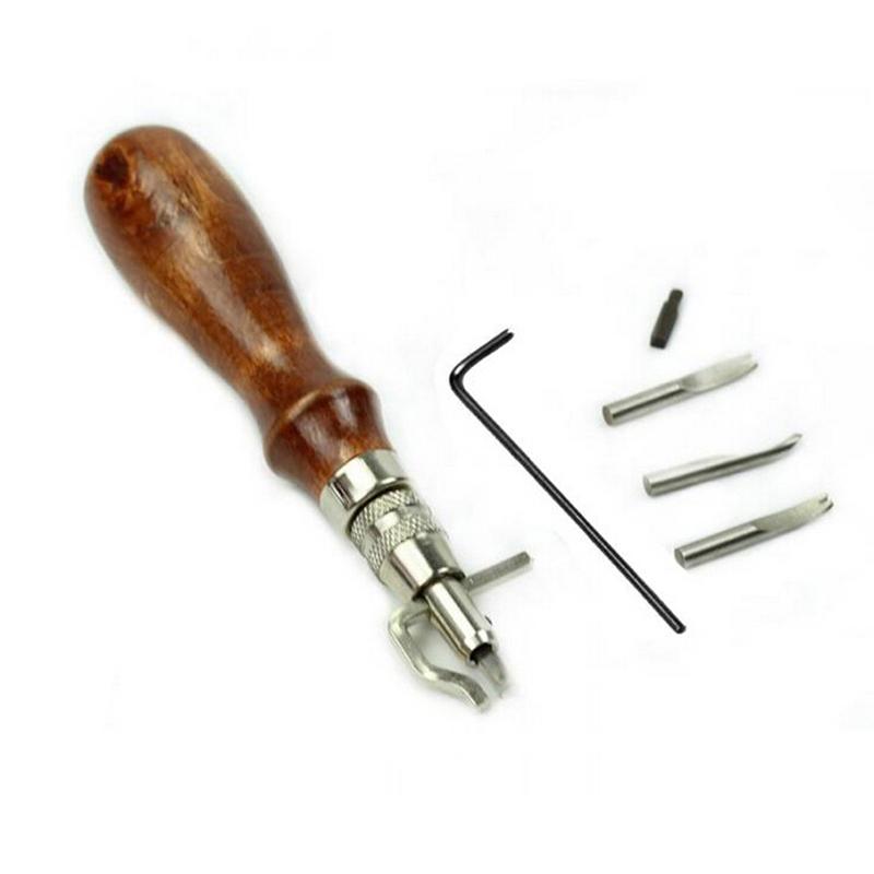 Product Introduction of 7 in 1 Multipurpose Leather Craft Tool Sew&Crease Leather Edge Beveler Tool Set 30