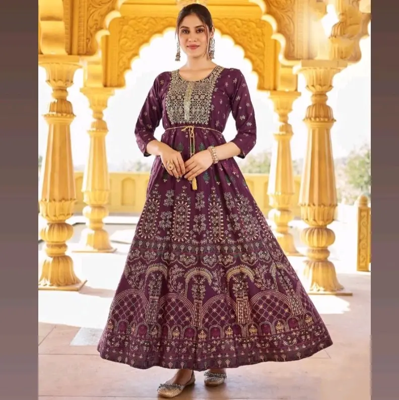 DRESS ORI INDIA KATUN WRN MANGGIS 0