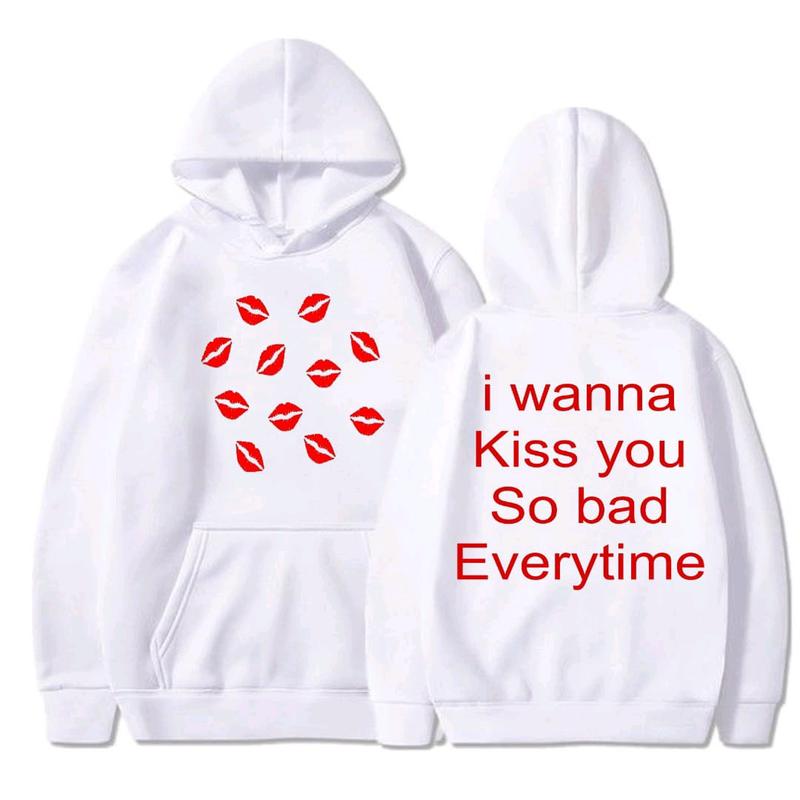 HOODIE SWEATER KISS UNISEX HIGH QUALITY PREMIUM DISTRO Fleece Tebal Wanita Pria 1