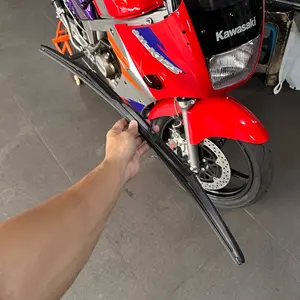 Wiper Hybrid Victory Budispeed ( HARGA UNTUK SEPASANG ) Plug and Play Anti Karat Gold Windshield