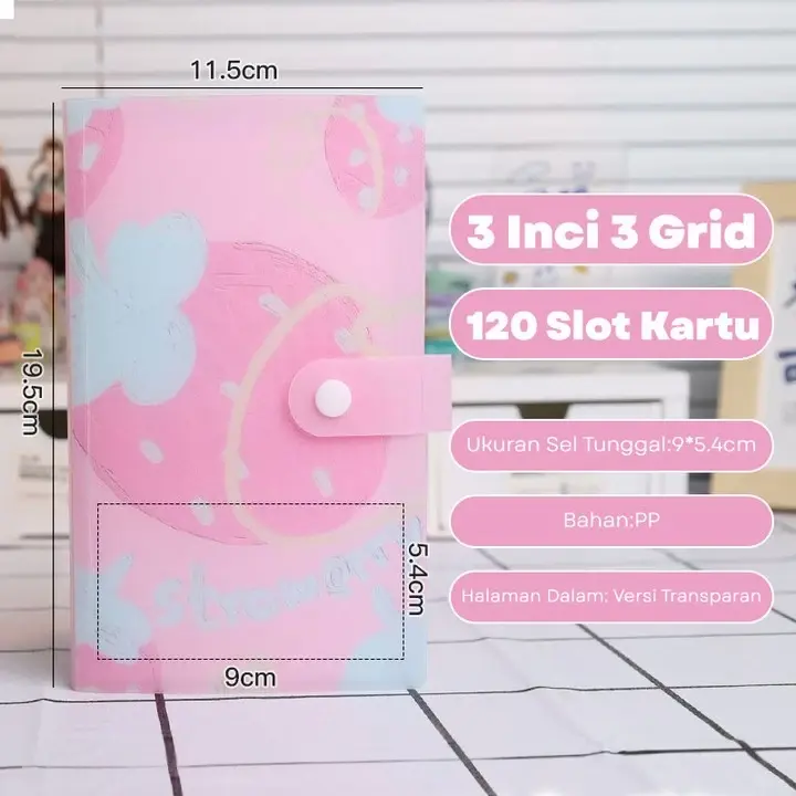 [READY] Aimilo Map Dokumen A4-A5 Dokumen Keeper Waterproof Clear Holder File Map Plastik Perlengkapan Sekolah Stationery Kolbuk 3