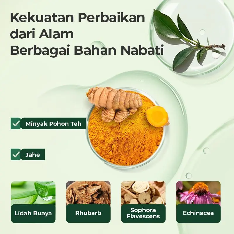 【A】Kreain Nature Nail Care Essence Esens Perawatan Kuku  Ekstrak Tea Tree dan Jahe untuk Perawatan 7 Hari 3