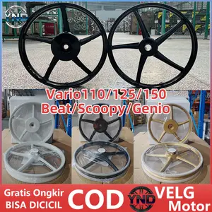 Velg Racing Rims Ring 17 PNP Alloy Ringan Vario 110 / 125 / 150 / 160 / Beat / Scoopy / Genio / Spacy 140*170 160*170 sp522