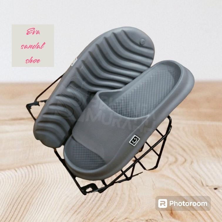 Product Introduction of Eva sandal pria / wanita slip on size 36-44 full karet / eva sendal unisex Hitam Pink Putih 5