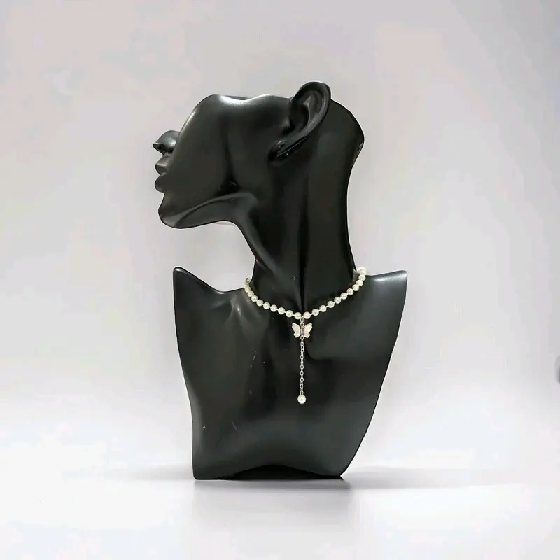 Lorelei Butterfly Chain Necklace Kalung Beads Kupu Kupu Rantai Untai Handmade Fashion 3