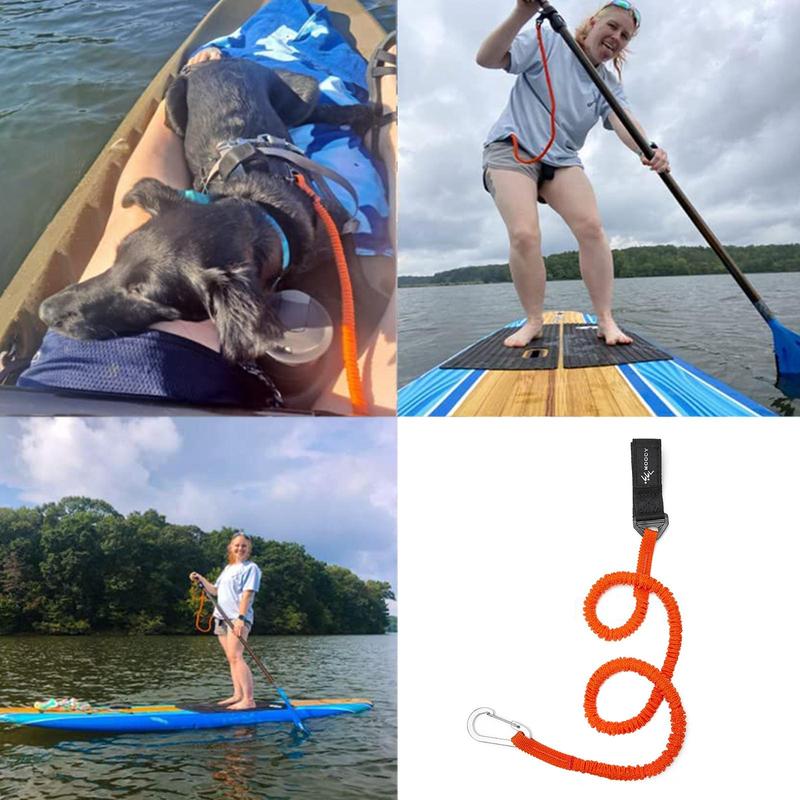 Product Introduction of Kayak Paddle Leash Fix Anti-lost Wear-resistant Kayak S Paddle Adjustable Lanyard Holder D8Y9 31