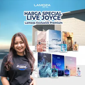 ( SPECIAL LIVE JOYCE ) LAMOZA EXCLUSIVE PREMIUM - ONE SPRITZ - MASTER OPIUM - ANGEL WHITE 30 ML BPOM UNISEX