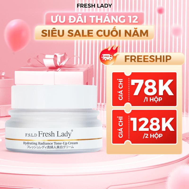  Kem Dưỡng Cao Cấp Fresh Lady Hỗ Trợ Trắng Da Mờ Thâm Sạm Và Nâng Tone Che Khuyết Điểm - 15g 