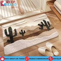 Gambar KEEP MAJU Keset Kamar Mandi 40x60cm Keset Lantai Anti Slip dan Lembut Tebal - U-306, 40*60CM dari Keepmaju karpet official Kota Tangerang 4 Tokopedia