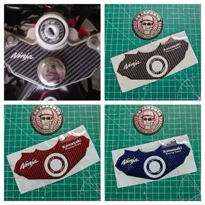 Sticker Stiker Emblem Segitiga Dan Kontak Ninja RR Old Ninja RR New Timbul