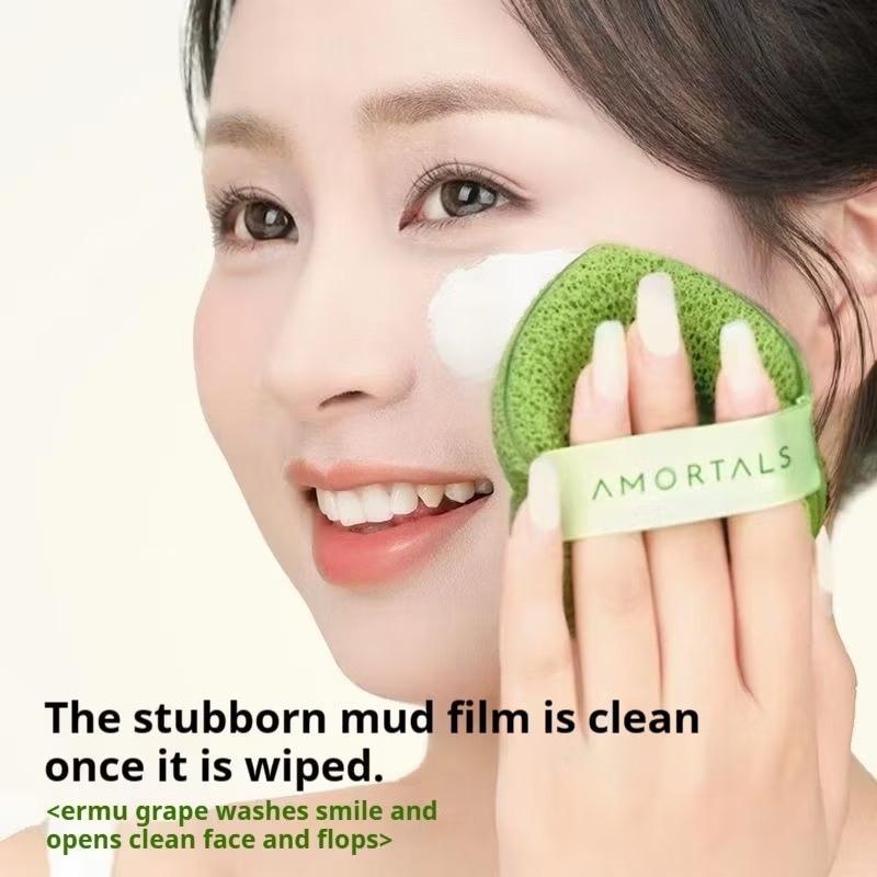 Hộp 3 Miếng Bọt Biển Rửa Mặt Sâu Lỗ Chân Lông 3 Miếng Rửa Mặt Puff Mềm Mại Tẩy…