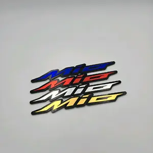 Logo Emblem Akrilik Yamaha Mio Free Double Tape Pemasangan Ukuran 18x2 CM Motorcycle