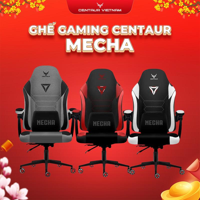 NEW Ghế Gaming Centaur Mecha - Chân Kim Loại Chắc Chắn Da PU Cao Cấp Cơ Ngả 135 Độ | Centaur Việt Nam