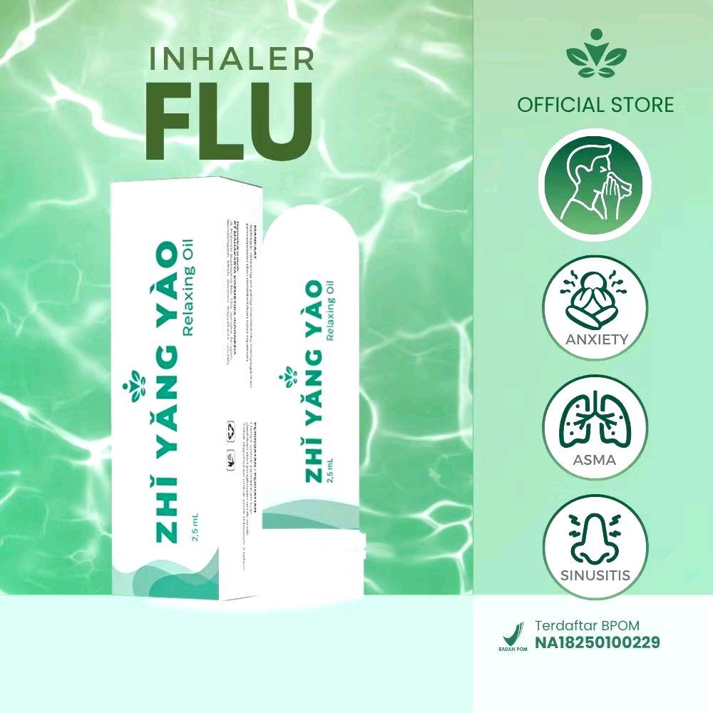 BAYAR DITEMPAT - Zhi Yang Yao Inhaler Atasi Flu Bersin Bersin Berlebih - Aromaterapi Herbal Alami BPOM