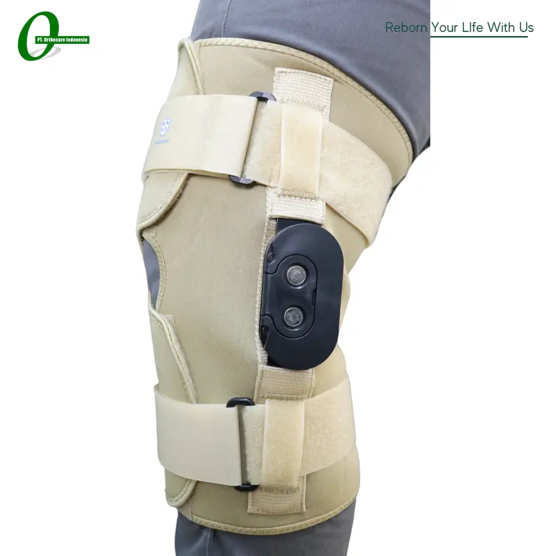 Motion ROM Knee Brace Untuk Kesleo dan Ketidakstabilan Sendi ACL PCL (Hinged Knee Stabilizer) 2