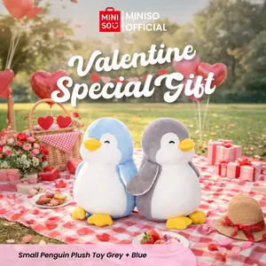 [BUNDLE] MINISO Boneka Small Penguin Plush Toy Boneka Halus Lembut Mainan Anak