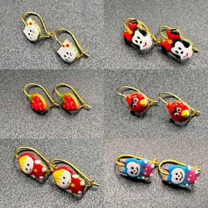 (HazelLynn) Aneka Anting Anak Kait Karakter 0,5gr
