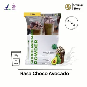 Bubuk Minuman Premium Rasa CHOCO AVOCADO 1Kg  JBD | Jakarta Bubble Drink | HALAL&BPOM