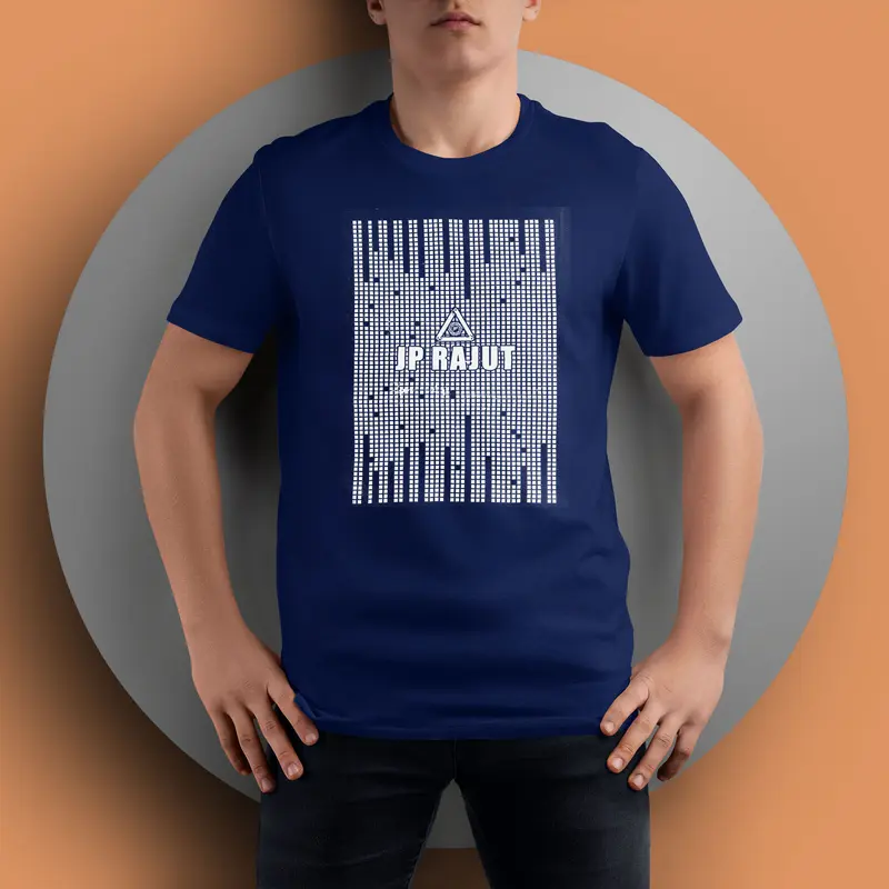 Kaos Distro Pria Premium Cotton Combed 24s Motif JP Rajut Style 1 Size M, L, XL 2