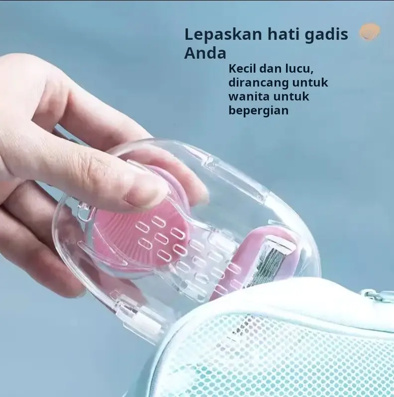 [Artefak cukur] Alat cukur portabel untuk wanita untuk menghilangkan bulu ketiak dan mencukur kaki, pencukuran multifungsi, bebas gores 2