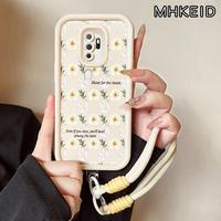 Gambar MHKEID Casing Hp untuk OPPO A5 2020 A9 2020 Case Pola Bunga merah muda Kasing Anti-Sidik Jari Silikon Kasus Lembut Tali gantung Casing - Gaya1, OPPO A5 2020 dari MHKEID MALL Kab. Tangerang 4 Tokopedia
