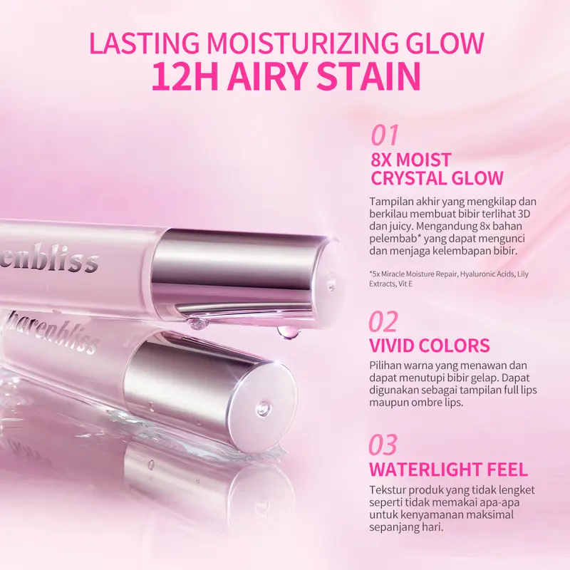 [EXCLUSIVE] BNB barenbliss Effortless Glam Bundle (Glow Tint + Mascara Roll To Volume) 1