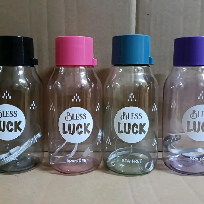 Botol Minum Plastik /Botol Minum Bless Luck///