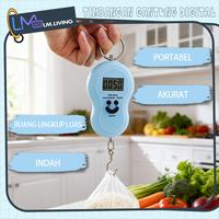Gambar LM Timbangan Gantung Digital Portable 50 KG Timbangan Digital Genggam Kait Ketelitian Gram dari LM Living Kota Surabaya 3 Tokopedia