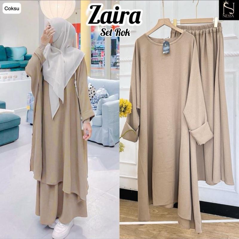 zaira set rok tunik cringkle 2