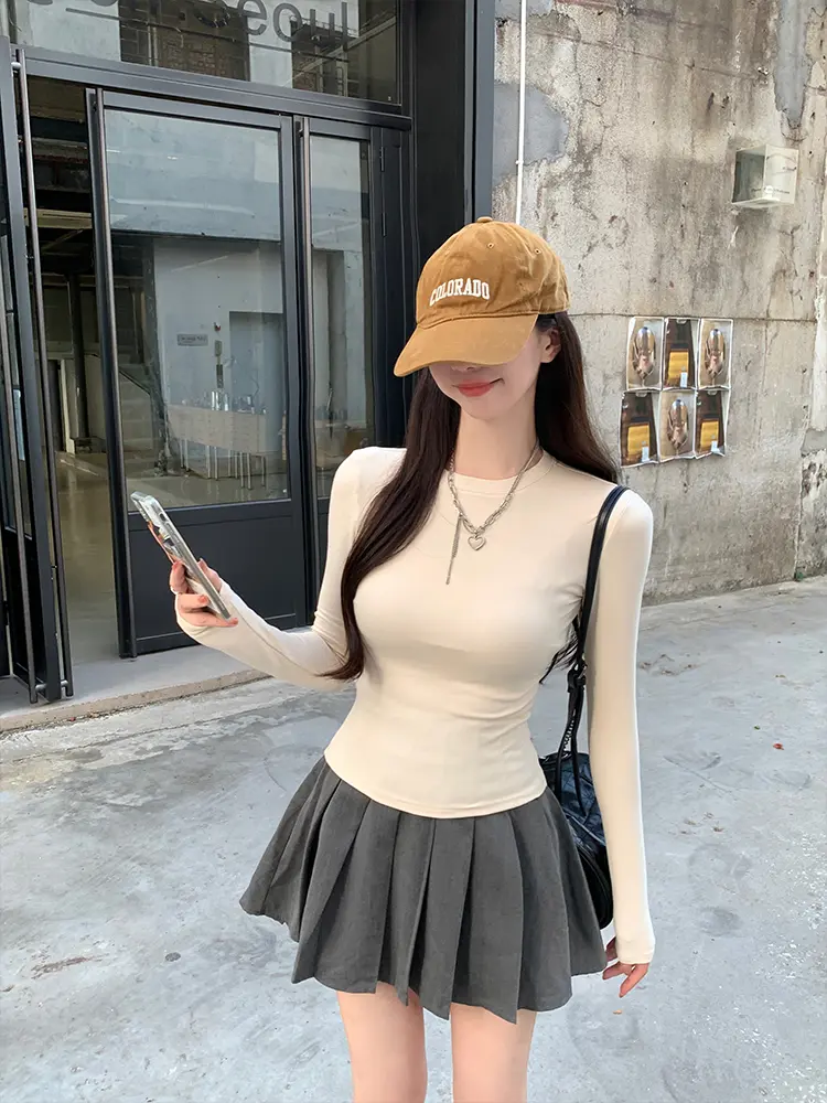 Áo Thun Dài Tay Dáng Rộng Và Thoáng Khí Cho Nữ, Nữ Hoàng Moses, Hàng Mới Về Mùa Hè 2025, Chống Nắng, Áo Thanh Lịch Và Bó Sát, # 62220 # | BigBuy360 - bigbuy360.vn