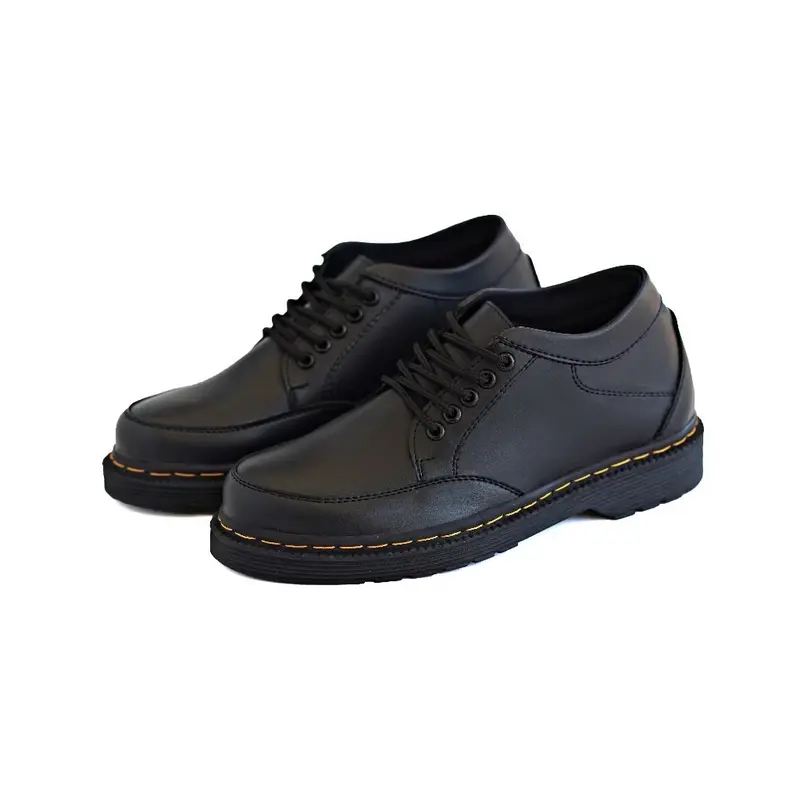 Sepatu Boot Docmart Gladio Marcos Pria Pantofel Hitam - Sepatu Slop Gladio Original Model Daren Karet Shoes 2