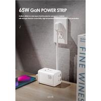 Gambar LENYES LS118 65W GaN Power Strip Fast Charging Socket Listrik With 2 USB + 2 Type C Ports Stop Kontak Adaptor dari LENYES INDONESIA Kota Administrasi Jakarta Pusat 5 Tokopedia