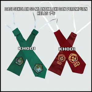 Dasi sekolah sd mi logo bordir kelas 1-6